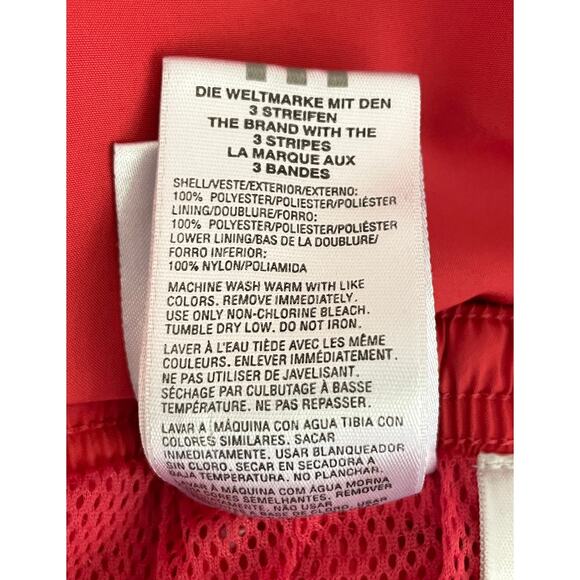 Adidas Vintage Y2K Track Pants Red Women’s Small Blokecore 90s Soccer Warm-Up - Picture 11 of 12